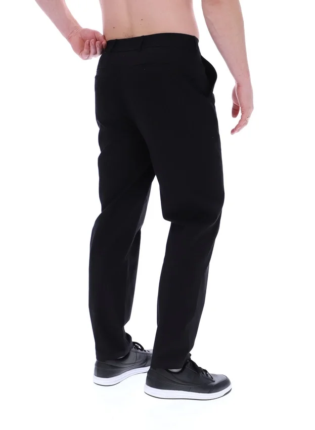 Pantalon chino noir Vespi
