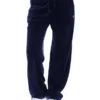 Pantalon de détente Fila Isabella à jambes larges, bleu marine