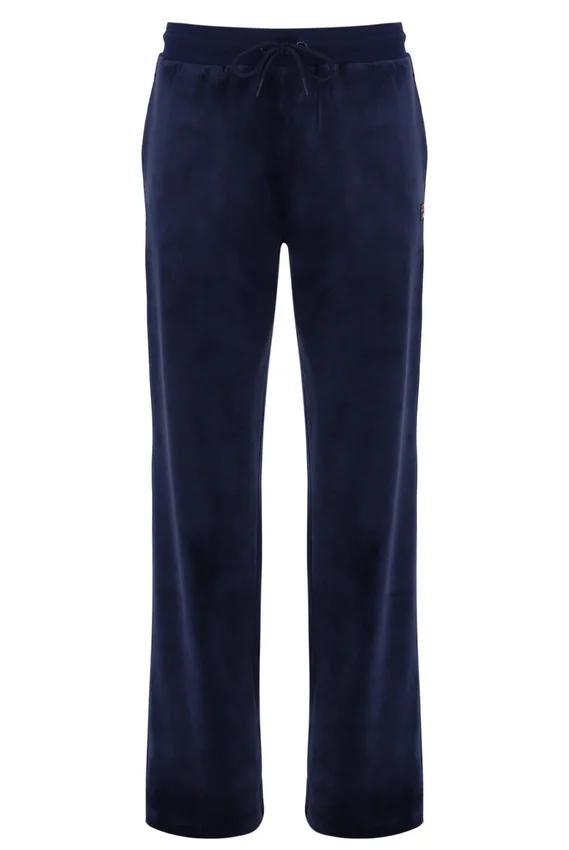 Pantalon de détente Fila Isabella à jambes larges, bleu marine