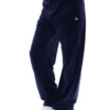 Pantalon de détente Fila Isabella à jambes larges, bleu marine