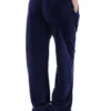 Pantalon de détente Fila Isabella à jambes larges, bleu marine