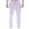Pantalon de jogging droit en velours Fio « Misty Lilac »