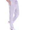 Pantalon de jogging droit en velours Fio « Misty Lilac »