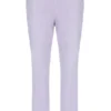 Pantalon de jogging droit en velours Fio « Misty Lilac »