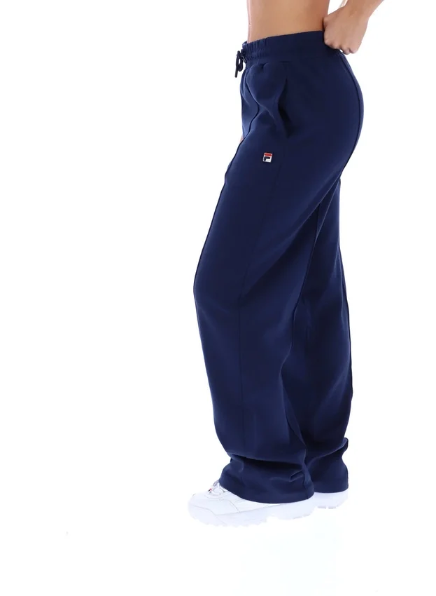 Pantalon de jogging Fila Jirina coupe décontractée bleu marine