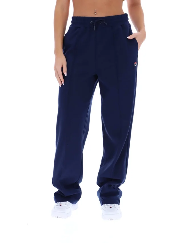 Pantalon de jogging Fila Jirina coupe décontractée bleu marine