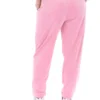 Pantalon de jogging Justina à revers Prism Pink