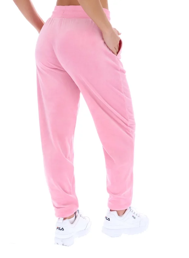 Pantalon de jogging Justina à revers Prism Pink