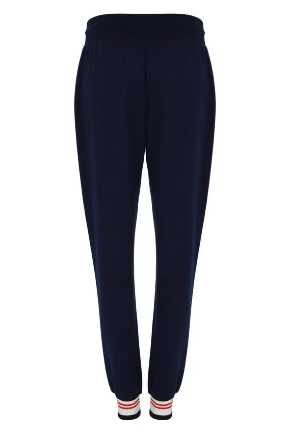Pantalon de jogging à revers Fila Jianna bleu marine