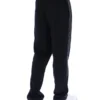 Pantalon de jogging Tavis noir à jambes droites et coutures contrastées