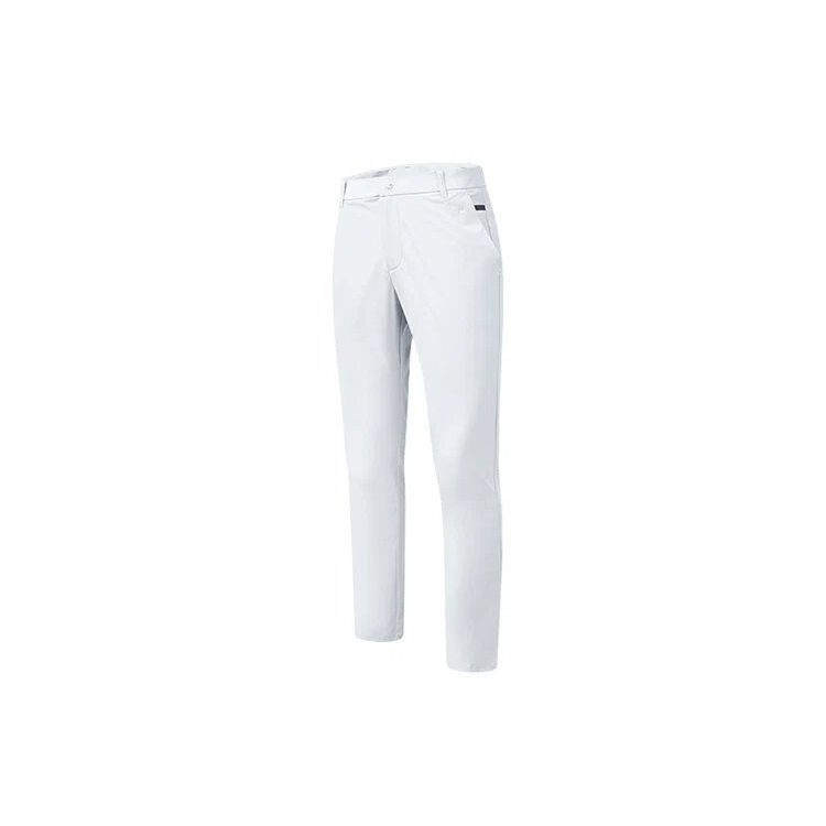 Pantalon de sport décontracté ATHLETICS, coupe ajustée, tissé, blanc