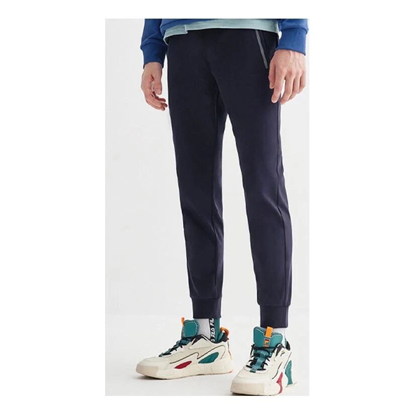 Pantalon de sport/jogging Fila bleu pour homme avec poches