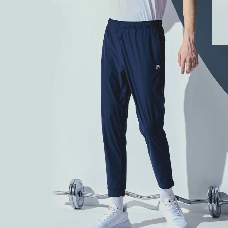 Pantalon de sport/jogging Fila Mini Logo bleu marine pour homme