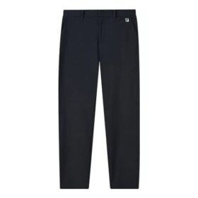 Pantalon de sport long tissé unie bleu