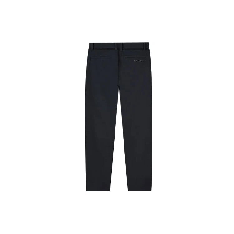 Pantalon de sport long tissé unie bleu