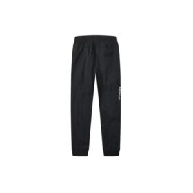 Pantalon de sport tissé avec logo sur le côté, bleu