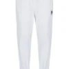 Pantalon de sport tissé blanc cassé
