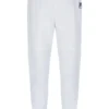 Pantalon de sport tissé blanc cassé