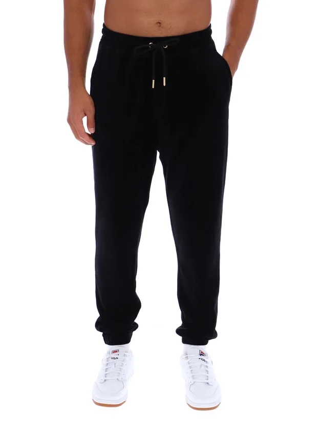 Pantalon de survêtement en velours Eddie noir