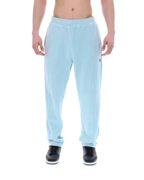 Pantalon de survêtement en velours Lorrie bleu sterling