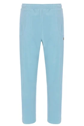 Pantalon de survêtement en velours Lorrie bleu sterling