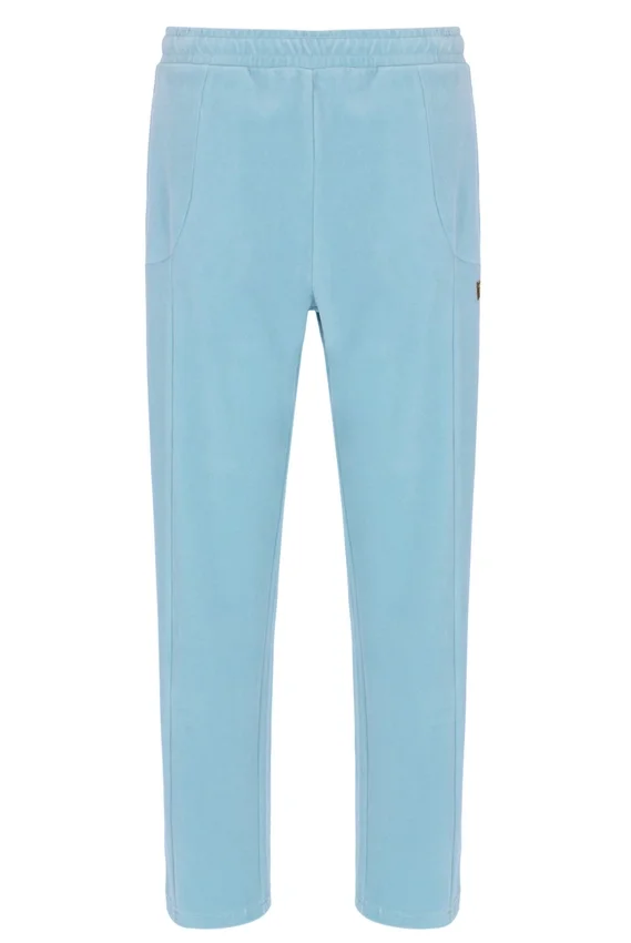 Pantalon de survêtement en velours Lorrie bleu sterling