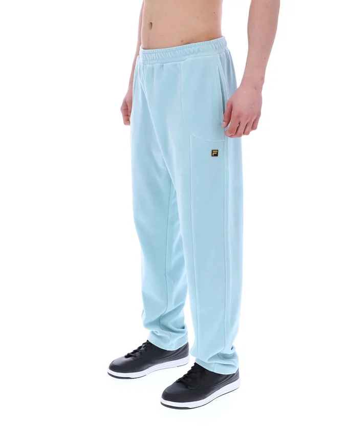 Pantalon de survêtement en velours Lorrie bleu sterling