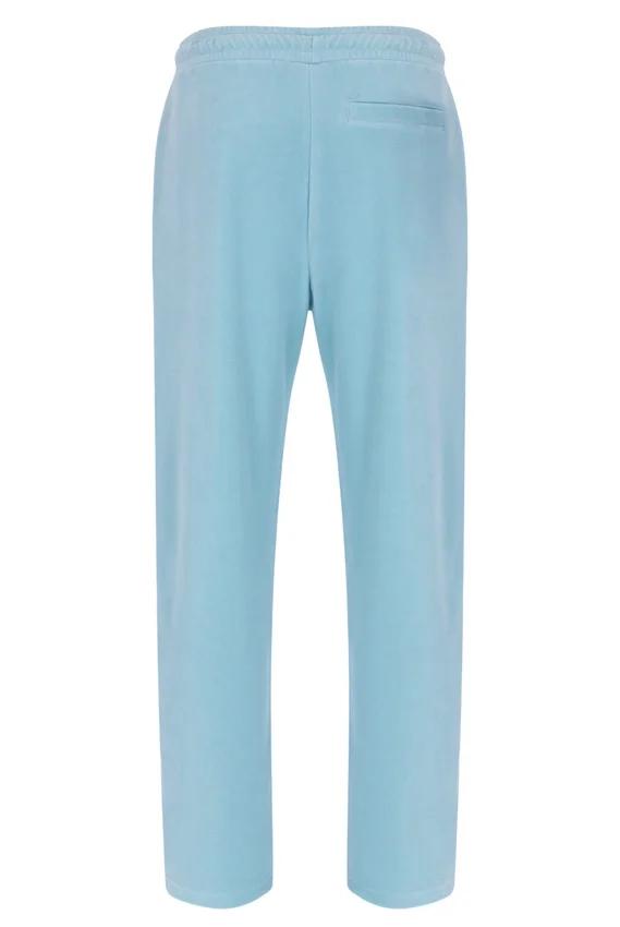Pantalon de survêtement en velours Lorrie bleu sterling