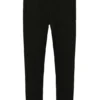 Pantalon de survêtement en velours noir Lorrie