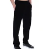 Pantalon de survêtement en velours noir Lorrie
