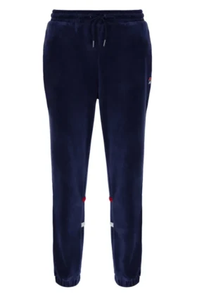 Pantalon de survêtement Fila Otello à empiècements contrastés, bleu marine