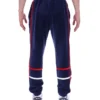 Pantalon de survêtement Fila Otello à empiècements contrastés, bleu marine
