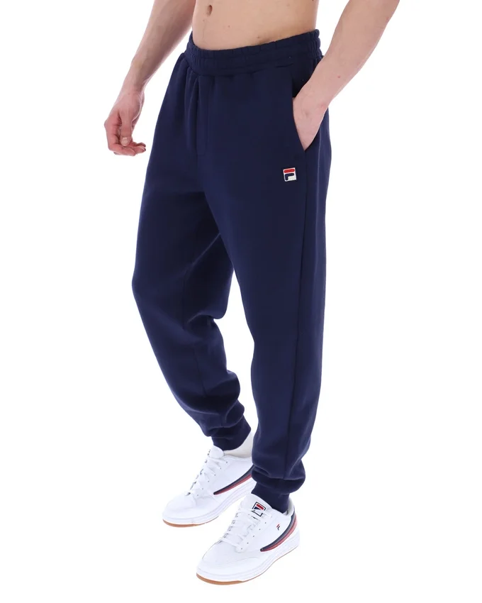 Pantalon de survêtement Fila Visconti bleu marine à revers