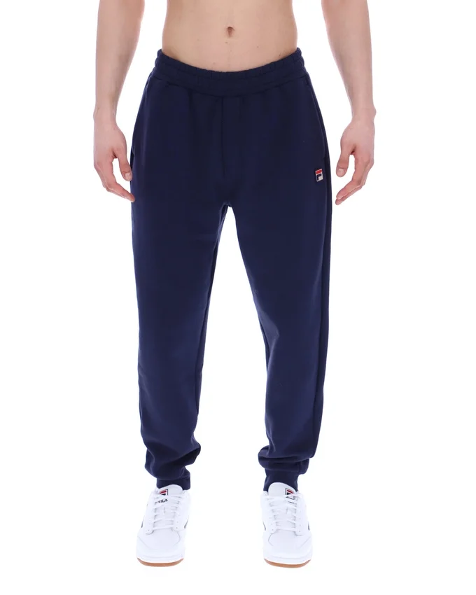 Pantalon de survêtement Fila Visconti bleu marine à revers
