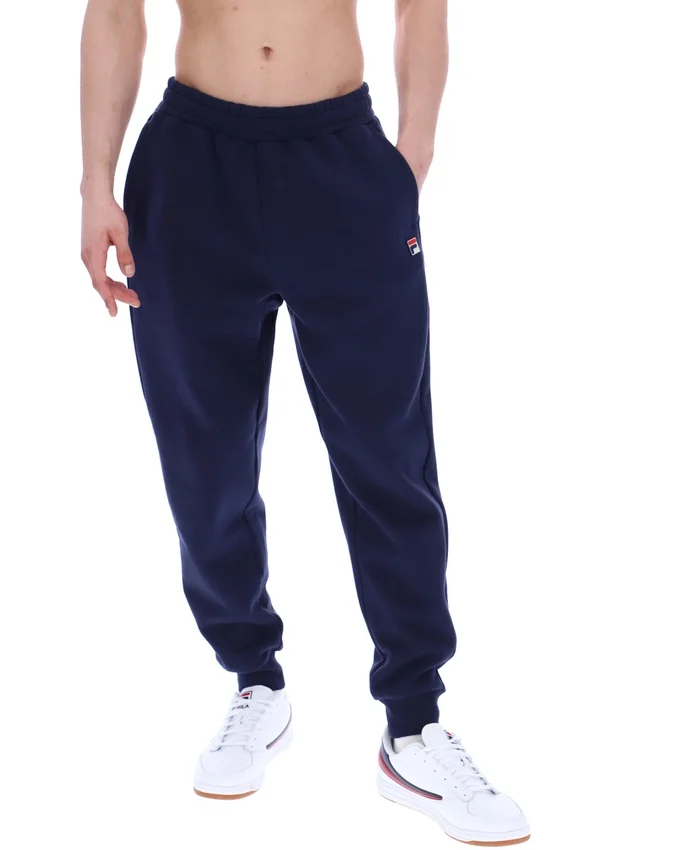 Pantalon de survêtement Fila Visconti bleu marine à revers