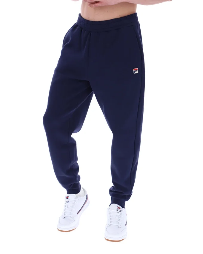 Pantalon de survêtement Fila Visconti bleu marine à revers
