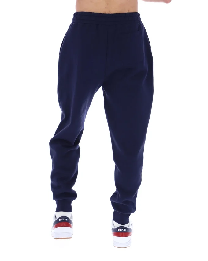 Pantalon de survêtement Fila Visconti bleu marine à revers