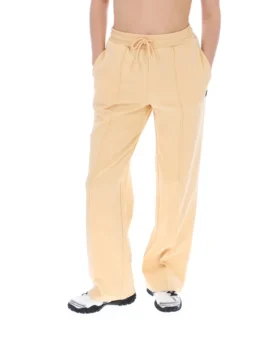 Pantalon de survêtement Marina à jambes larges, beige classique