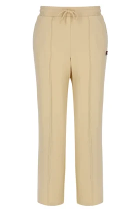 Pantalon de survêtement Marina à jambes larges, beige classique
