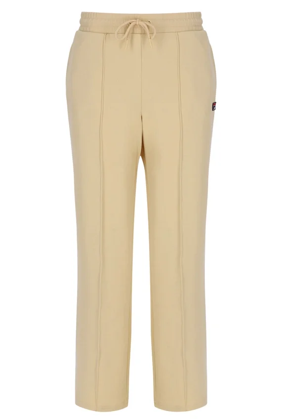Pantalon de survêtement Marina à jambes larges, beige classique