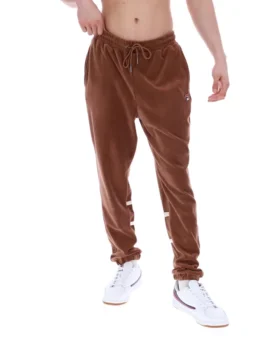 Pantalon de survêtement Otello à empiècements contrastés Cappuccino