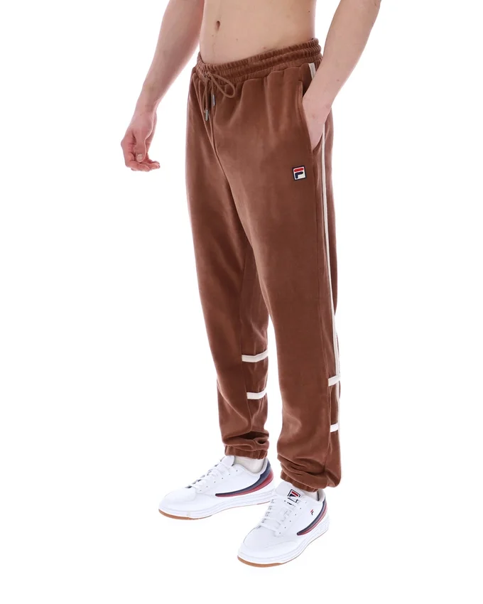Pantalon de survêtement Otello à empiècements contrastés Cappuccino