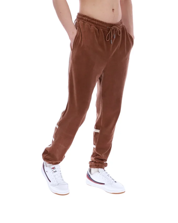 Pantalon de survêtement Otello à empiècements contrastés Cappuccino