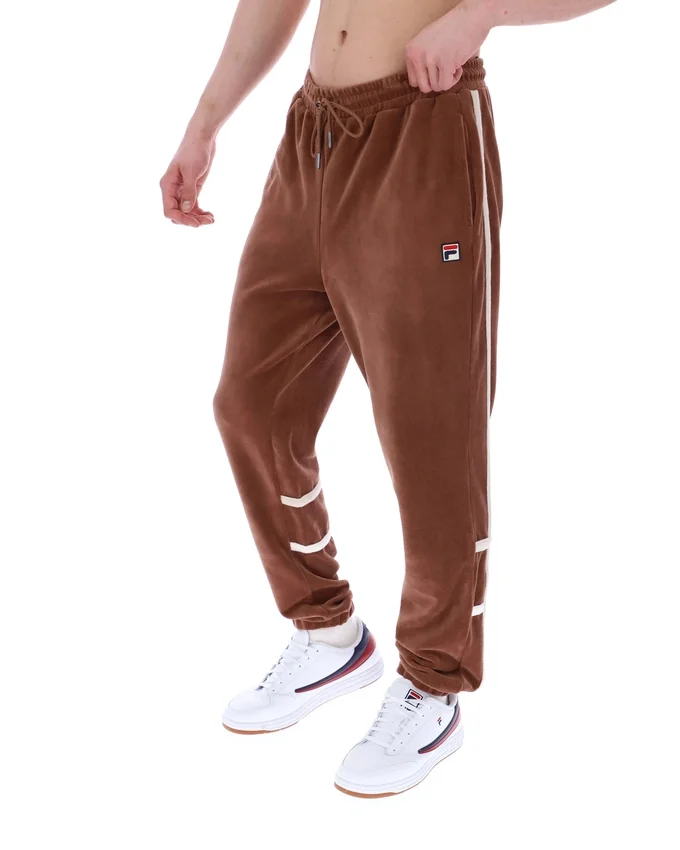 Pantalon de survêtement Otello à empiècements contrastés Cappuccino