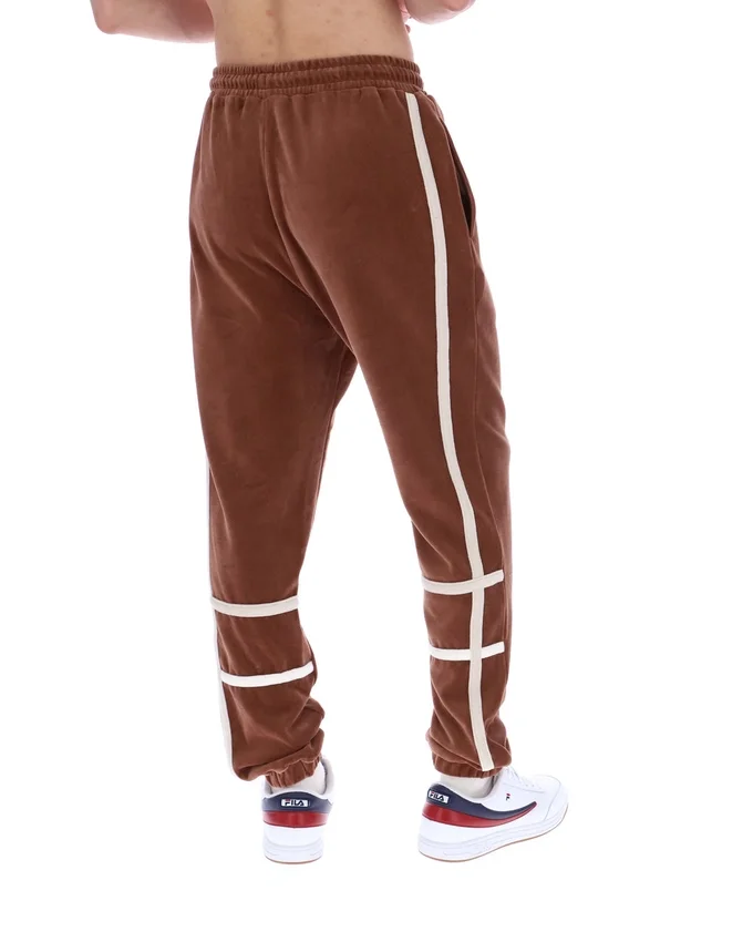Pantalon de survêtement Otello à empiècements contrastés Cappuccino