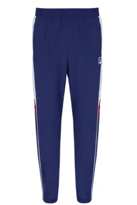 Pantalon de survêtement tissé bleu marine