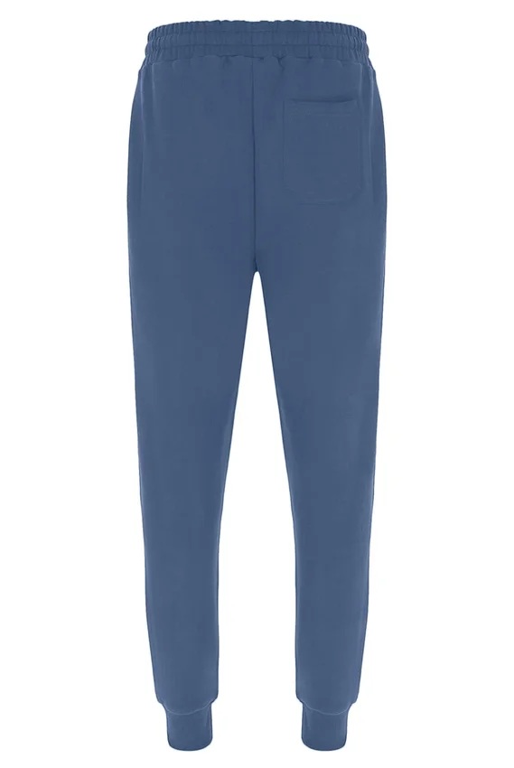 Pantalon de survêtement Vintage Indigo Visconti à revers