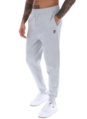 Pantalon de survêtement Visconti à revers gris chiné