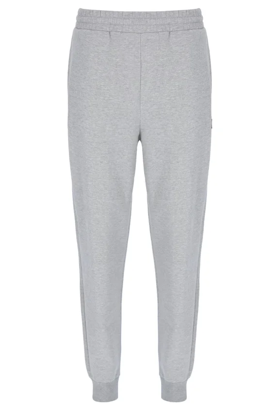 Pantalon de survêtement Visconti à revers gris chiné