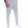 Pantalon de survêtement Visconti à revers gris chiné